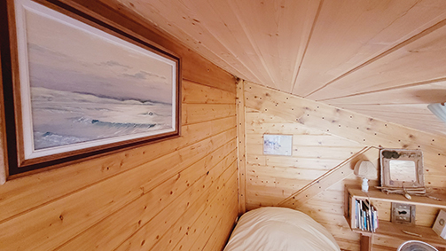 Tableau océan dans la première chambre