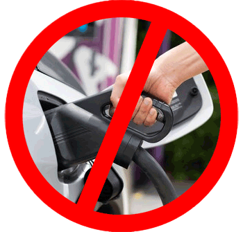 Pas de recharge électrique de vehicule.